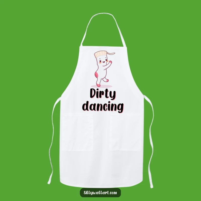 Funny Sock Tango Apron - Hilarious Kitchen Wear for Dancing Chefs