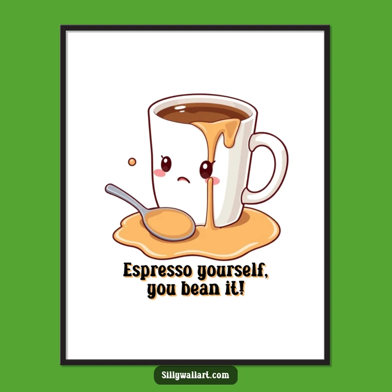 Free Printable Coffee Mug Art: Oversized & Funny Downloadable Decor