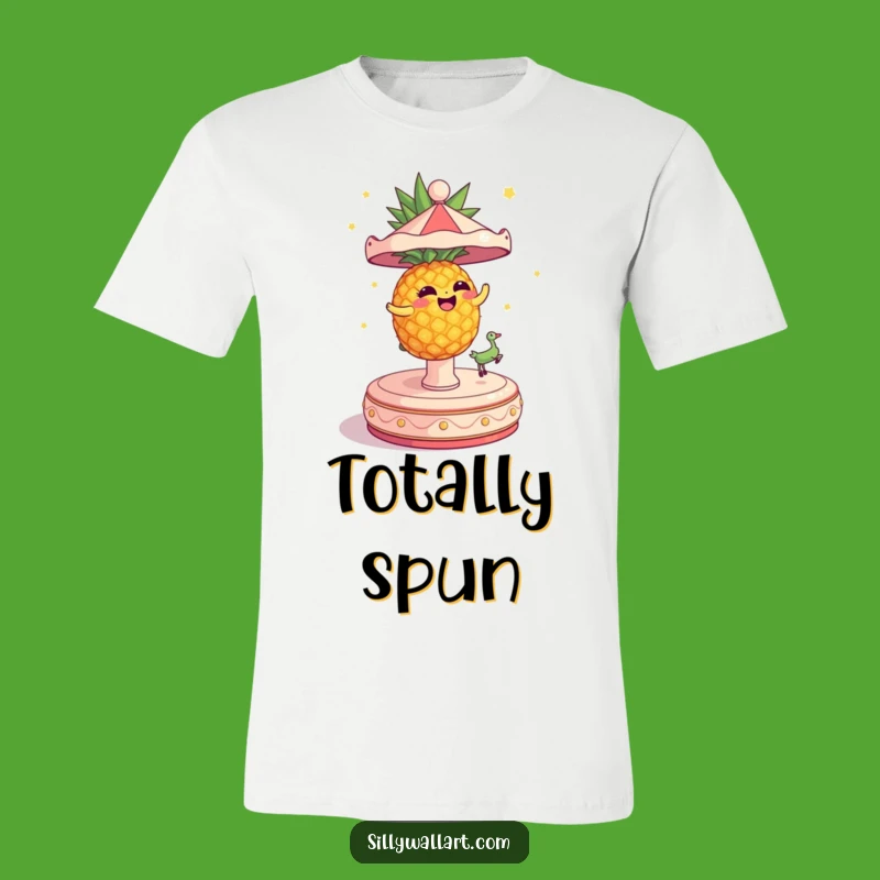 Funny Dizzy Pineapple T-Shirt - Comical Fun Lovers Shirt Gift
