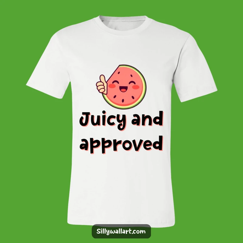 Funny Watermelon Thumbs Up Tee - Cool & Hilarious Summer Shirt